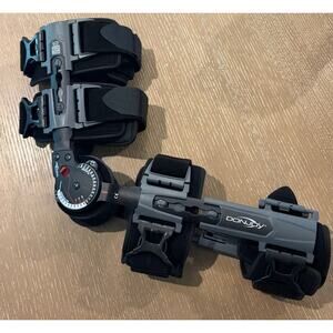 DonJoy Cool X-Act ROM Post-Op Knee Brace ACL MCL Adjustable Support EUC